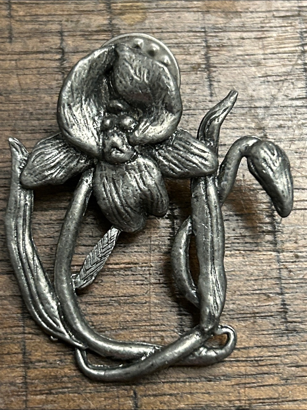 H. ADAMS Artisan Silver-Tone Floral Brooch - Women's Jewelry